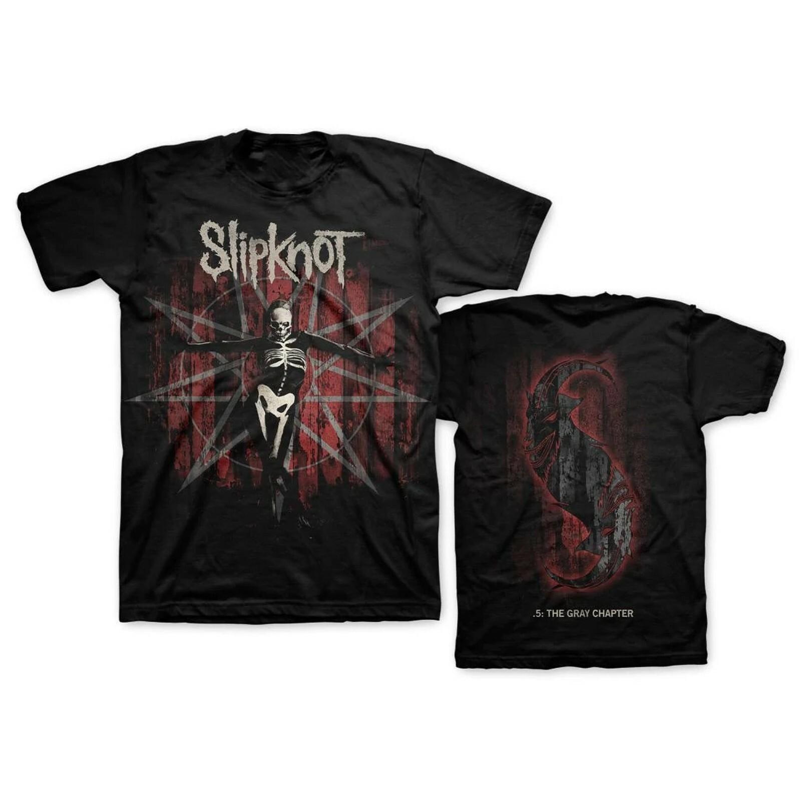 SLIPKNOT cd lgo .5: THE GRAY CHAPTER STAR Official SHIRT XL new XL