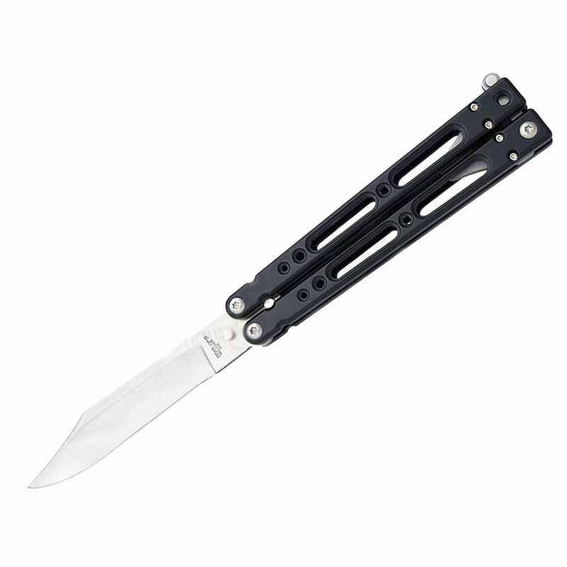 Samolepka na auto 10 stylů Butterfly Knife Osobní nálepka na auto Legrační 3D DIY škrábací obtisk 13 cm X 13 cm
