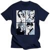 T Shirt Men Pure Cotton Tee Tops Ai Yazawa Japanese Anime Manga Tshirts Short Sleeve Fashion Graphic T-shirt