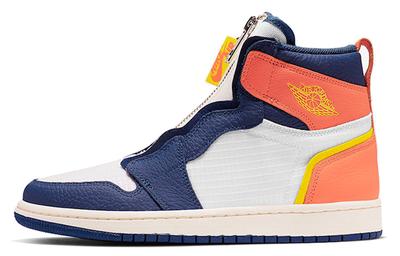 Air 1 High Zip 'Blue Void Citron' Damen AQ3742-100
