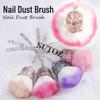 Rose Acrylic Nail & Powder Brush - Small Blush Makeup Tool