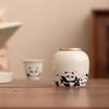 Panda Ceramic Tea Caddy Collection