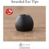 final E2000 In-Ear Headphones with Microphone and Controller, Matte Black FI-E2DALC