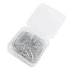 100Pcs Heart Shaped Paper Clips Stainless Steel Non Slip Decorative Paperclips for School Office