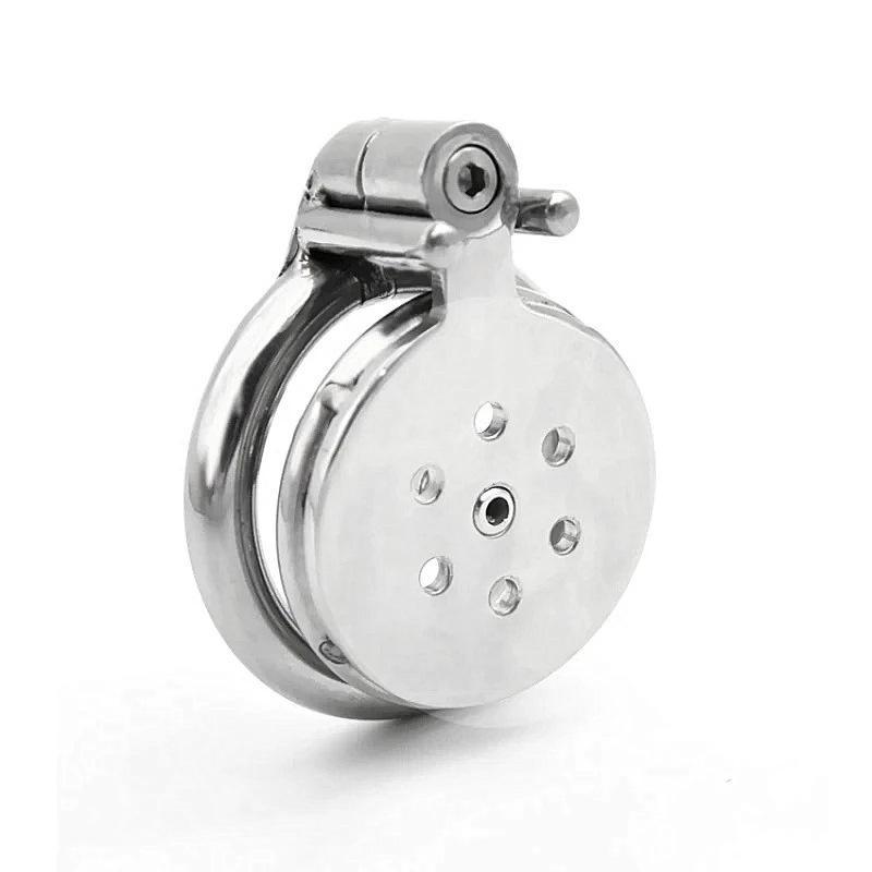 Stainless Steel Male Bird Cage Chastity Lock