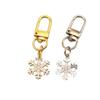 Hot Selling Rhinestone Snowflake Keychain Pendant