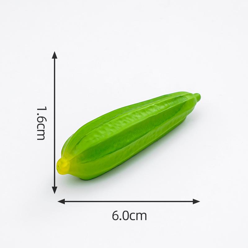 5/10Pcs Simulation Vegetable Small Decorate DIY Photography Landscape Toys Peppers Corn Broccoli Onion Small Vegetable Ornaments