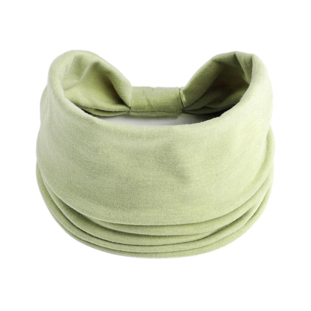 Women's Solid Color Elastic Yoga Headband - Wide, Sweat-Absorbing Sport Macaron Design