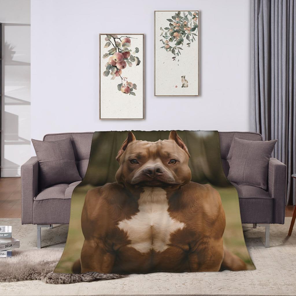Cane Corso Warm Soft Blanket  Camping Plush Throw Blanket Aesthetic Couch Chair Flannel Bedspread Sofa Bed Cover