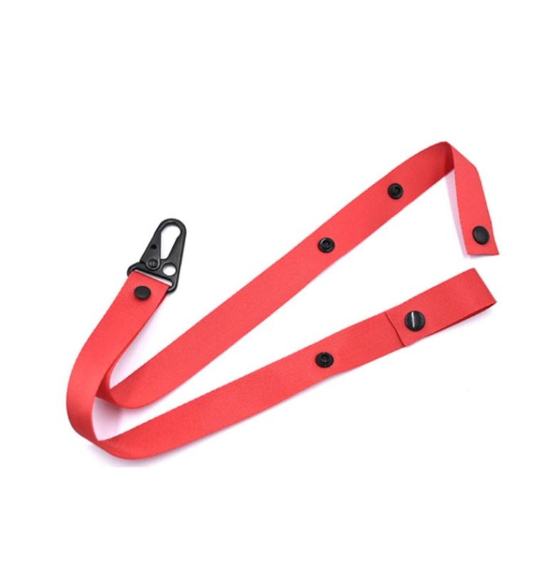 Adjustable Cheerleading Bobbles Storage Strap Pom Carriers Lanyard With Secure Clips For Easy Attachment And Removal