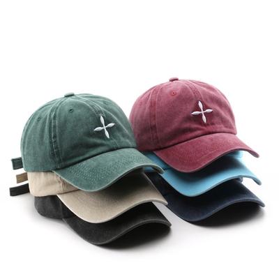 Fashionable Simple Retro Washing Old Couple Baseball Hat Outdoor Women's Sun Protection Sun Hat Baseball Hat