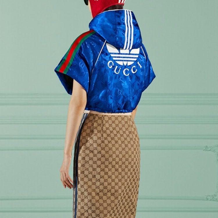GUCCI x Adidas Originals Jackets & Coats Women's Blue 714856-ZALFR-4153