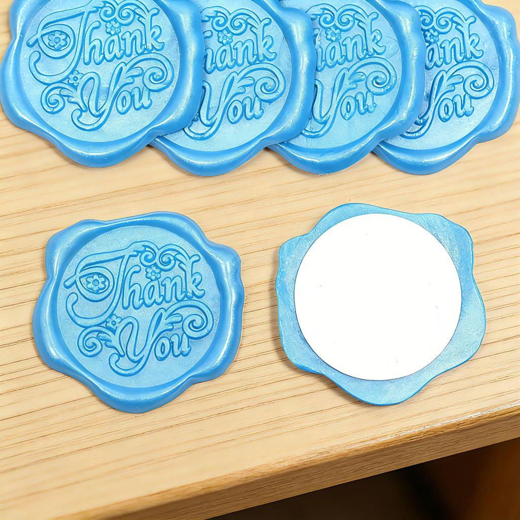 Wax Seal Stamp Kit: Embossed Stamp, Sealing Wax, Stickers for Envelopes, Postcards, Love Letters, and Gifts
