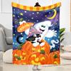 Halloween 36 Blanket Soft Warm Cozy Perfect for Livingroom Couch Bed Four Seasons Multipurpose Digital Print Best Holiday Gift for Friends Family