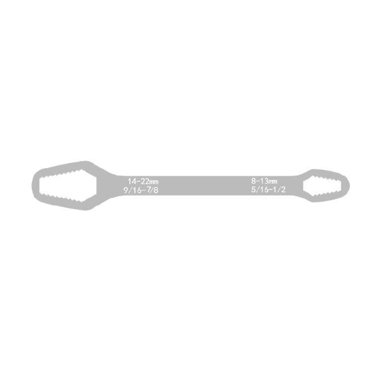 Universelle Torx-Doppelkopfschlüssel Selbstanziehend Verstellbar 3 mm 22 mm für Effiziente Heim- und Fahrzeugreparaturen