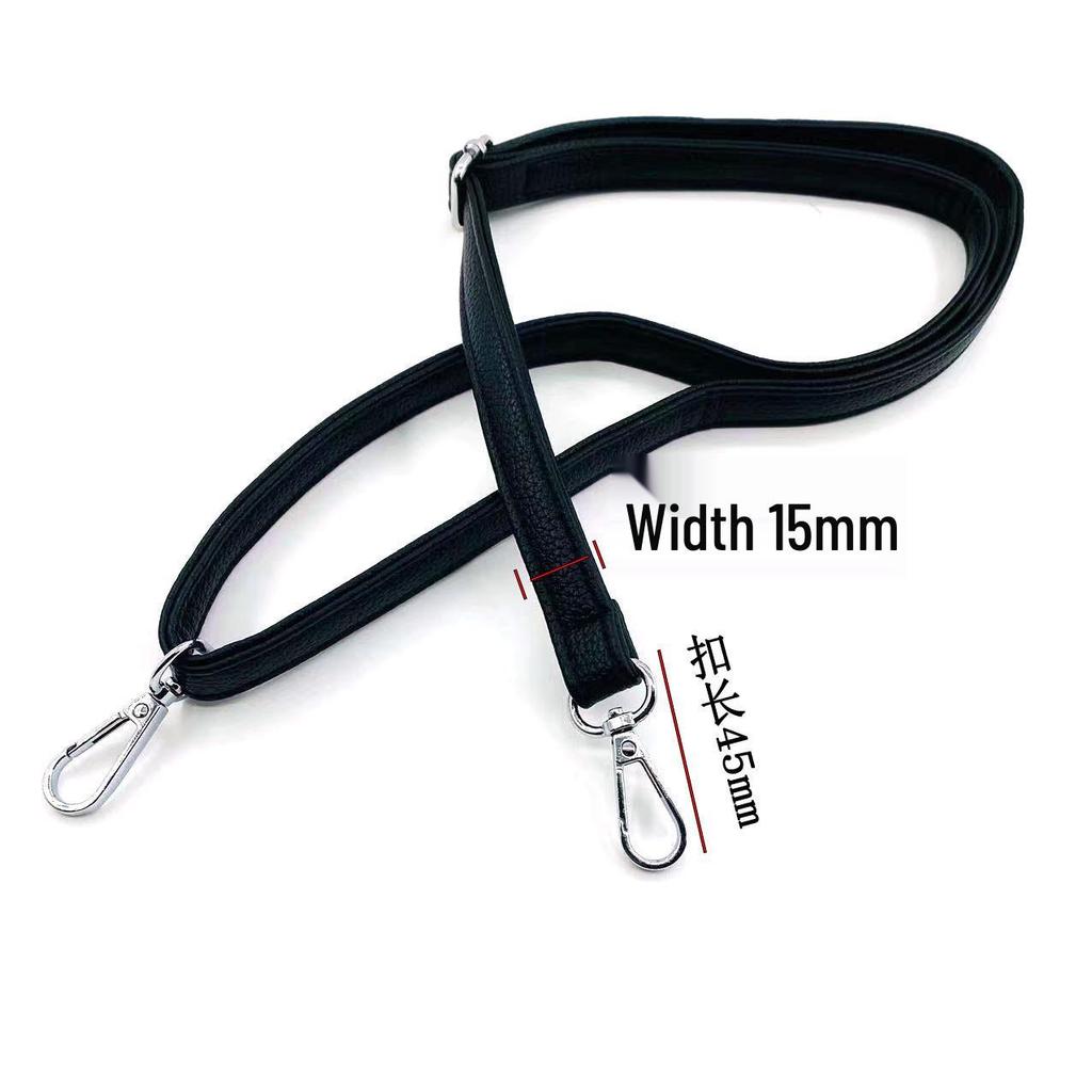 Women's Crossbody Bag Strap - Soft Lychee Grain Single Shoulder Strap Replacement