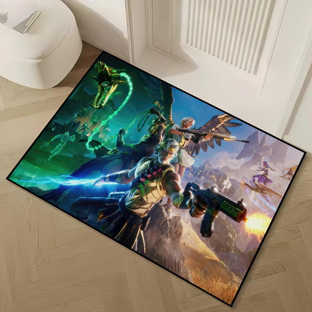 Game F-Fortnite Cool D Door Mat Welcome Non-slip Floor Bedroom Kitchen Bath Balcony Hallway Rug Home Decoration Carpet