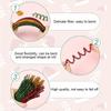 3 Colors 150Pcs Chenille Pipe Cleaners Colorful Pipe Cleaners Bulk Green Gold Red Glitter Reusable Fuzzy Sticks for DIY Craft