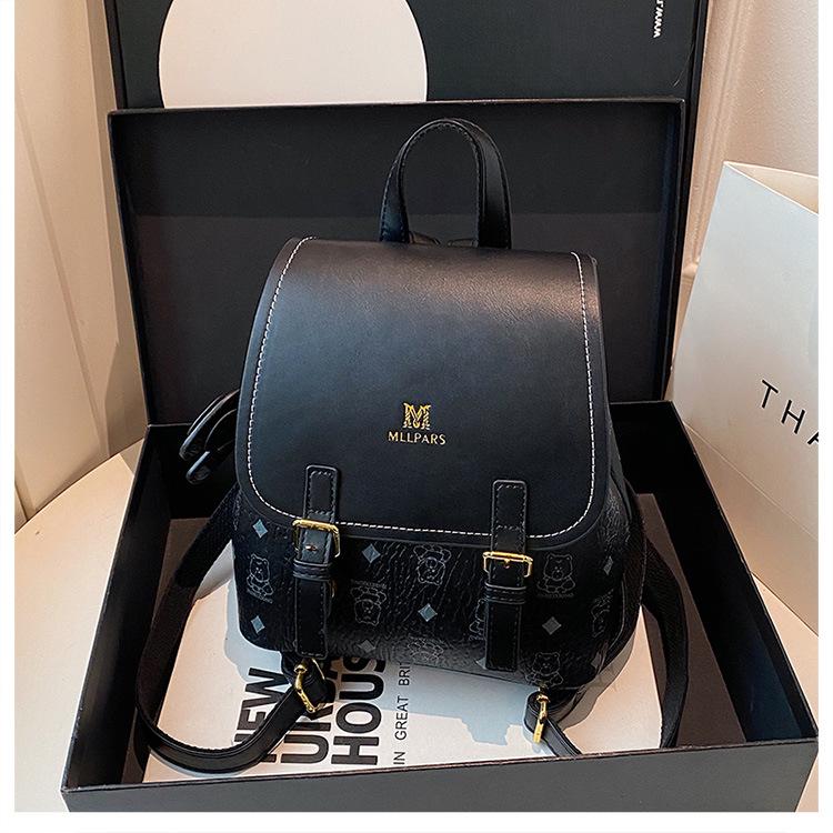 2025 Autumn Lightweight American Luxury Printed Versatile Backpack