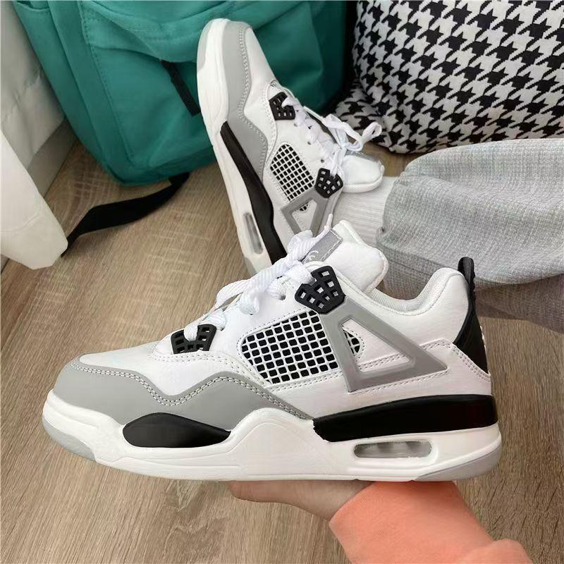Four Seasons Ins Wind Sports Shoes Female Dad Shoes Ulzzang Niche Retro Casual Air Cushion Running Shoes Children