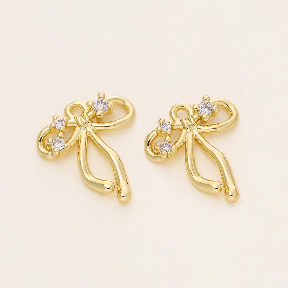 2/20Pcs/Pack 14/18K Gold Color Plated Metal Copper 4 Styles Spacer Beads For DIY Handmade Bracelet Jewelry Making Accessories