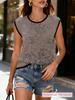2026 Summer New Arrivals: European American Women's Round Neck Chunky Knit Sweater Vest