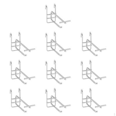 10 Pieces Display Hooks Hangers Panel for Retail Panels