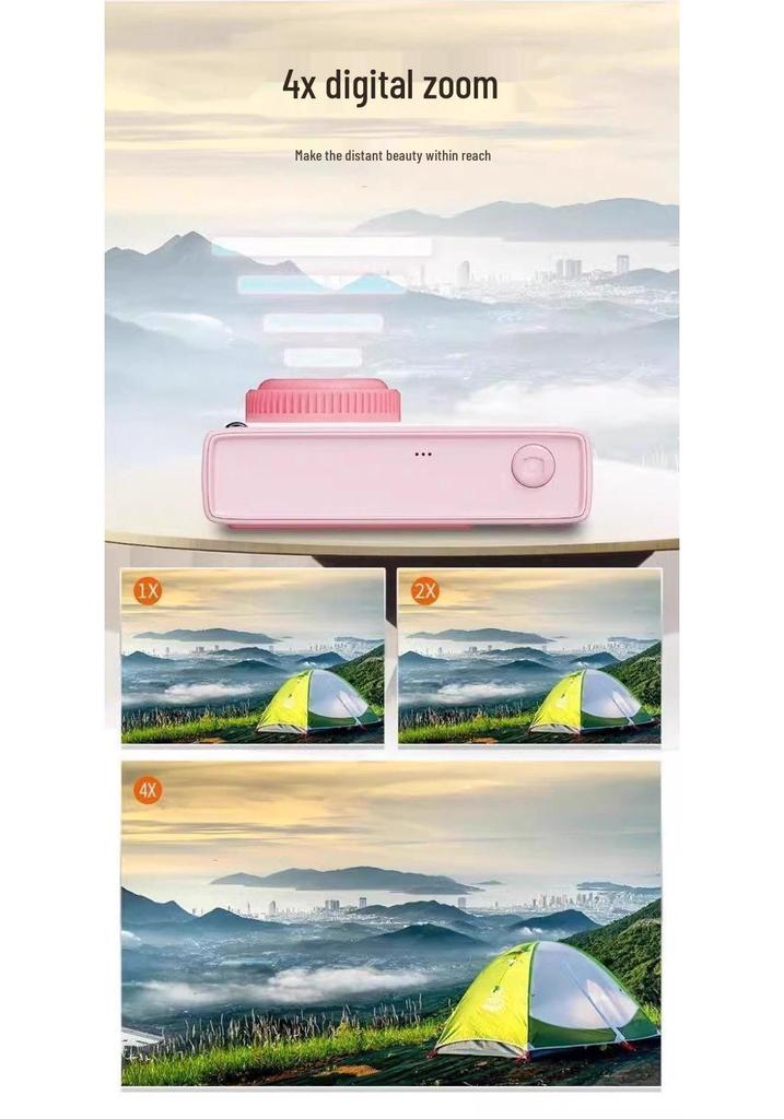 Retro CCD Digital Camera - Perfect Birthday Gift for Girls & Best Friends