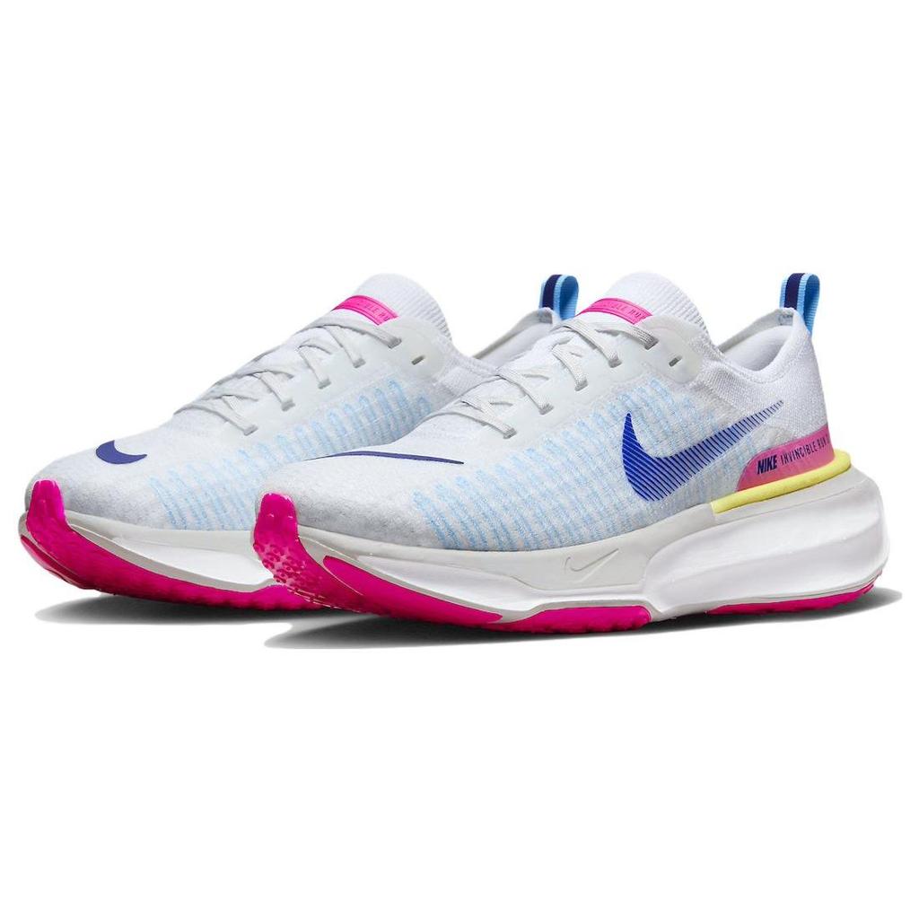 Nike ZoomX Invincible Run Flyknit 3 Resolutions Men Sneakers White Photon-Dust Fierce-Pink DR2615-105