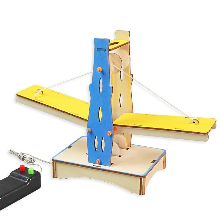 

Модель деревянного подвесного моста Детский научный эксперимент своими руками Материалы для учебных пособий Технологии для студентов Изобретения для мелкого производства жёлтый