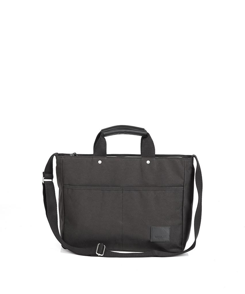 Vvaults New Editor Bag_ Charcoal Black