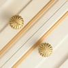 1-12pcs Antique Gold Zinc alloy Knobs Round Cabinet Drawer Handles for Kitchen Bathroom Home Furniture