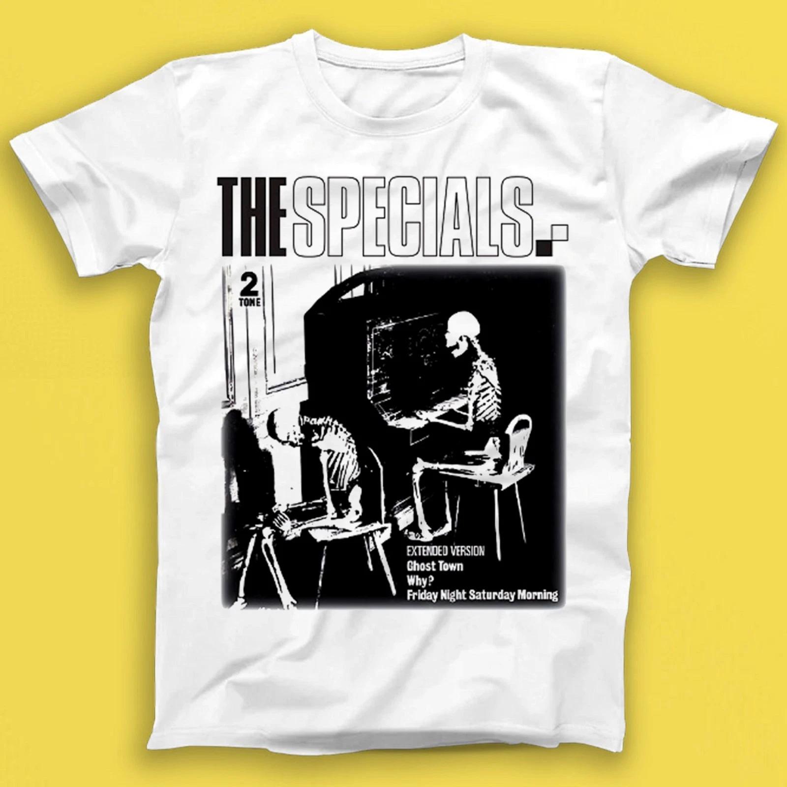 The Specials Ghost Town 2tone Ska Reggae Music Best Seller Gift Tee Tshirt T2912 S