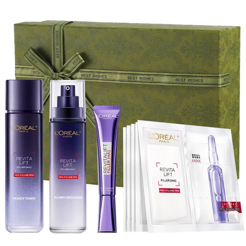 L Oréal Revitalift Hyaluronic Acid 4-Piece Skincare Set