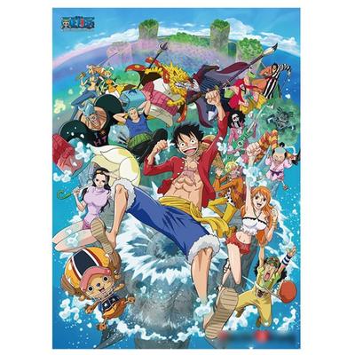 Haksan Cultural Company One Piece Water World 20th Anniversary Special Edition, 500 sztuk, mieszane kolory, 500 sztuk Puzzle, gry dla dzieci
