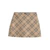 Spring Aristocratic Tartan Plaid Skirt with Safety Shorts - Retro British Style, Bowknot Accent, Hip-Hugging, Versatile Women's Short Skirt.