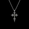 New Arrival Personalized Retro Gothic Floral Cross DIY Sweater Chain