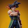 24cm/9.4in Anime Dragon Ball Z Figure Bardock Figure Collectible Model Statue Toy Gift (Two Heads)