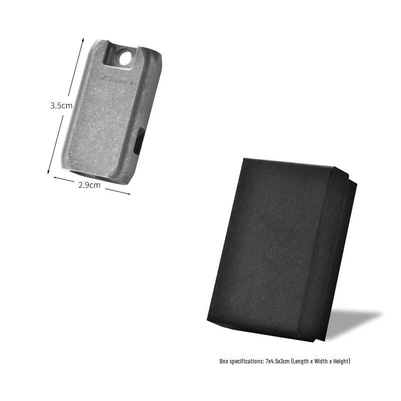 NuFeng Titanium Alloy Double-Tube Survival Whistle