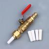 1 Set Valve Sandblasting Gun Sand Spraying Air Tip Sand Blaster Nozzle For 5 Gallon Sandblast Tanks