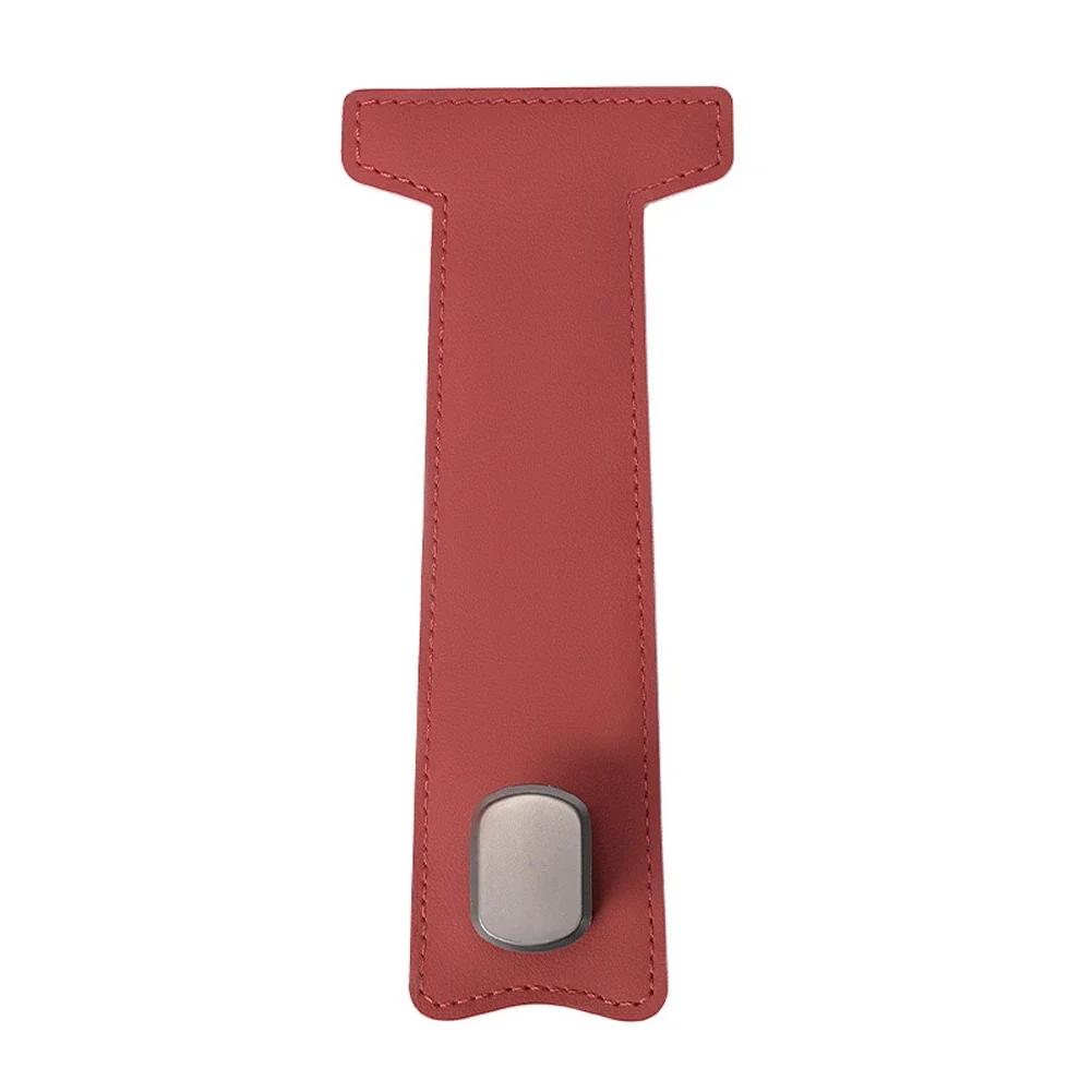 Universal Car Passenger Glove Box Hidden Hooks Purse Bag Suede Leather Hanger Hat Holder Interior Storage Auto Hook Accessories