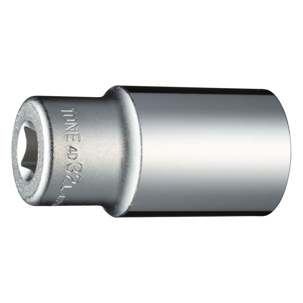 TONE Deep Socket Drive Angle Width Across Flats 32mm (12 Square) HP4D-32L 12.7mm (1/2")