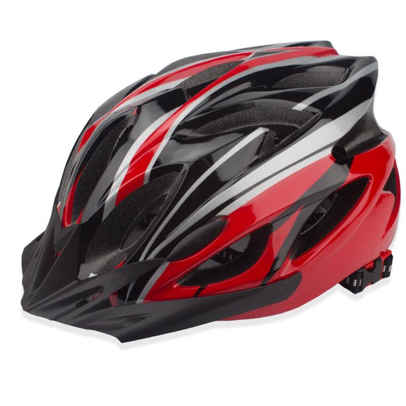 Cyklistická helma na horské kolo - Jednodílná, Vícebarevná, Unisex