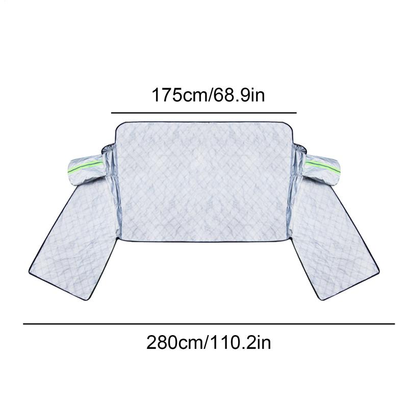 Pokrowiec na przednią szybę na lód i śnieg Folia aluminiowana Pokrowiec na przednią szybę samochodową Pokrowiec na przednią szybę samochodową Osłona przeciwsłoneczna Pokrowce na przednią szybę Śnieg