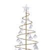 Christmas Crystal Tree Lamp Acrylic Crystal Pendant Christmas Decorative Desk Lamp for Bedroom