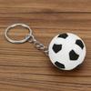 Soccer Ball Keychain Stylish Realistic Football Key Ring for Key Organization Backpack Accessory