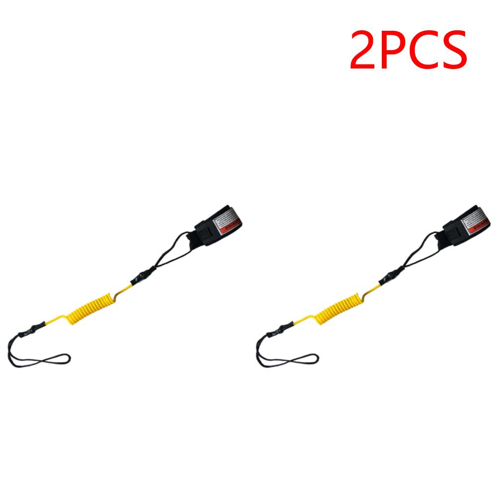 Coiled Bodyboarding Leash TPU Stay On Board Ankle Strap Paddleboard Ankle Leash Surfing Accessories