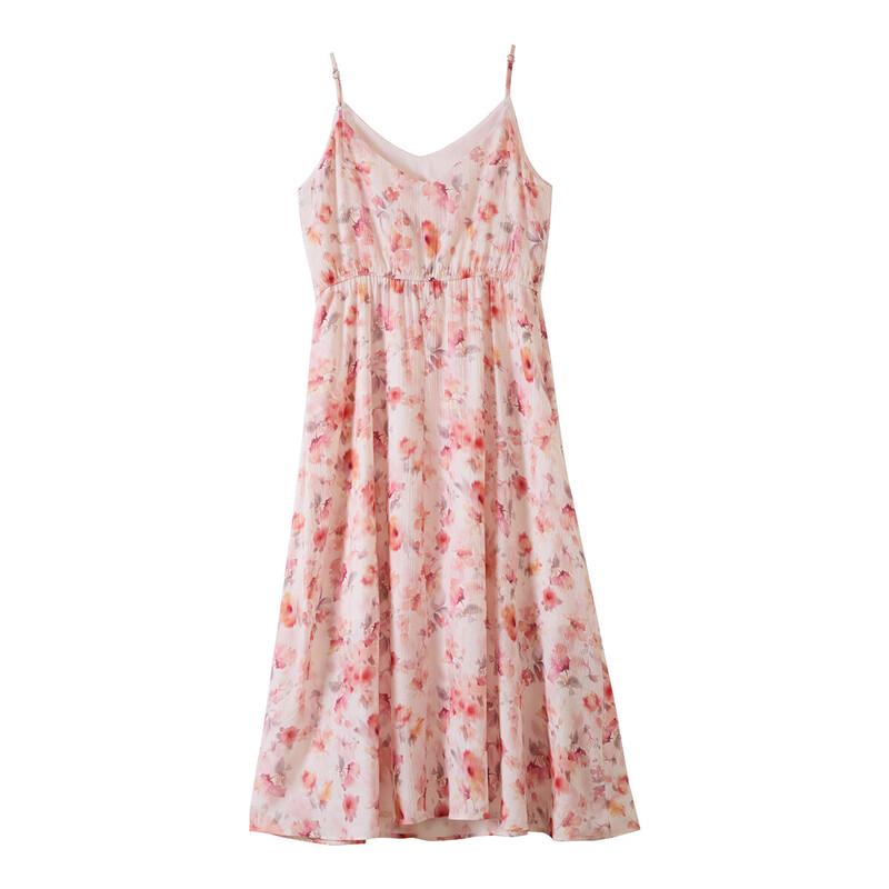 INMAN French Resort Floral Camisole Dress