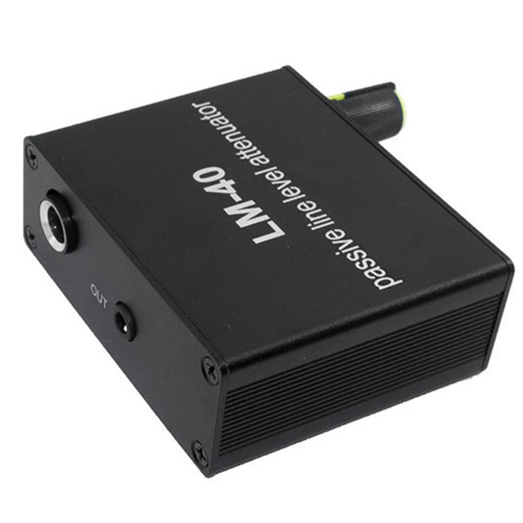 Xsdjasd Audio Passive Line Output Signal Sound Level Converter Line Attenuator, Card, Speaker, High/Low + 3.5