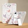 Smudged butterfly is suitable for iPad 11-inch Y folded edge sticker, tablet protective case with pen slot, iPad Pro13-inch hair generation